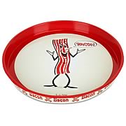 Mr. Bacon Metal Serving Tray
